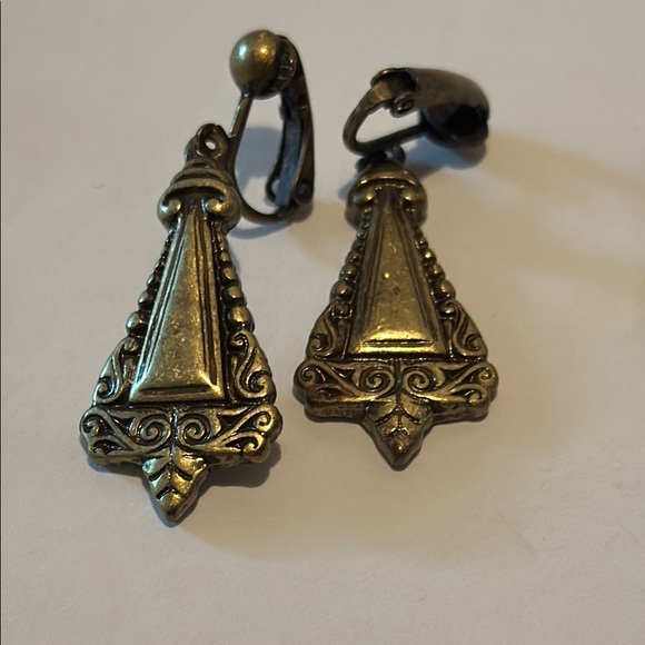 Vintage Estste Assorted Clip  On Earrings Lot - Picture 4 of 8